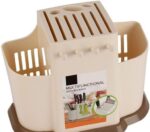 Plastic Cutlery Chopstick Holder Stand and Knife Organizer Drainer Basket Water Draining Tray - Image 2