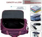 Frontsy Polyester 65 L Duffle Bags with Wheels for Travel - Image 3
