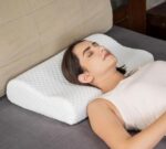 Memory Foam Cervical Pillow for Sleeping - Orthopedic Contoured Neck Pillow for Neck and Shoulder Pain