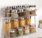 Stainless Steel 2-Tier Kitchen Rack and Organizer - Image 2
