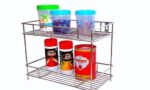 DEALKART STORE Big Size Stainless Steel 2 Layer Kitchen Spice Rack - Image 3