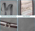 Large Blanket Storage Bags Pack of 4 with Handles - Image 2