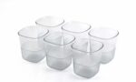 Plastic Unbreakable 1 Water Lemon Juice Jug and Drinking Plastic Transparent Water Glass Set 6 Pieces Glass Combo Set for Dining Table - Image 4