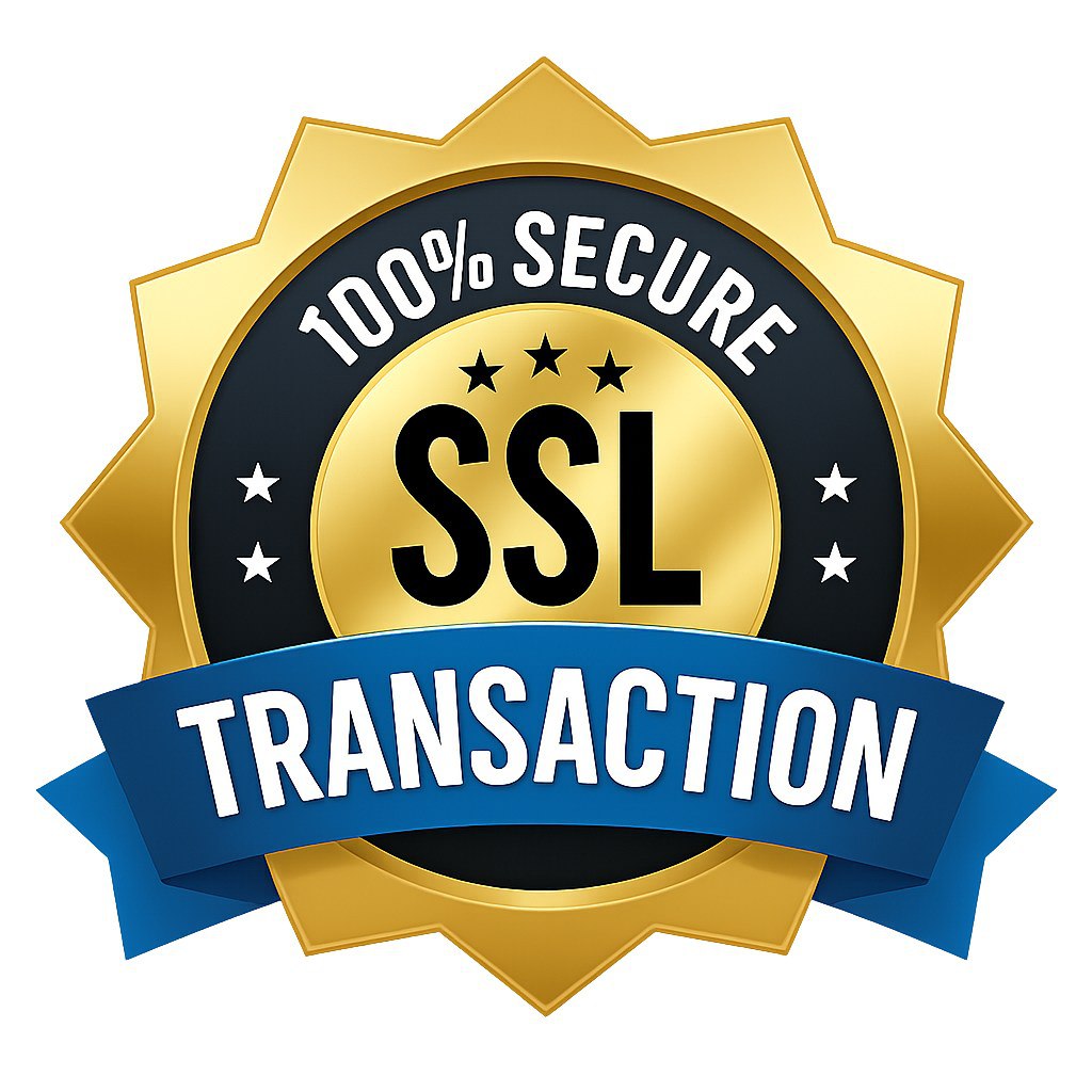 100% Secure Checkout